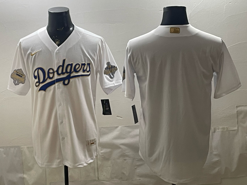 Men Los Angeles Dodgers blank white Game 2026 Nike MLB Jersey 0408006